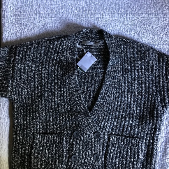 NWT Simons Double Breasted Marled Knit Cardigan - Picture 6 of 7